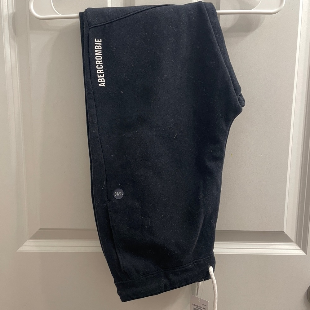 Abercrombie Black Sweatpants